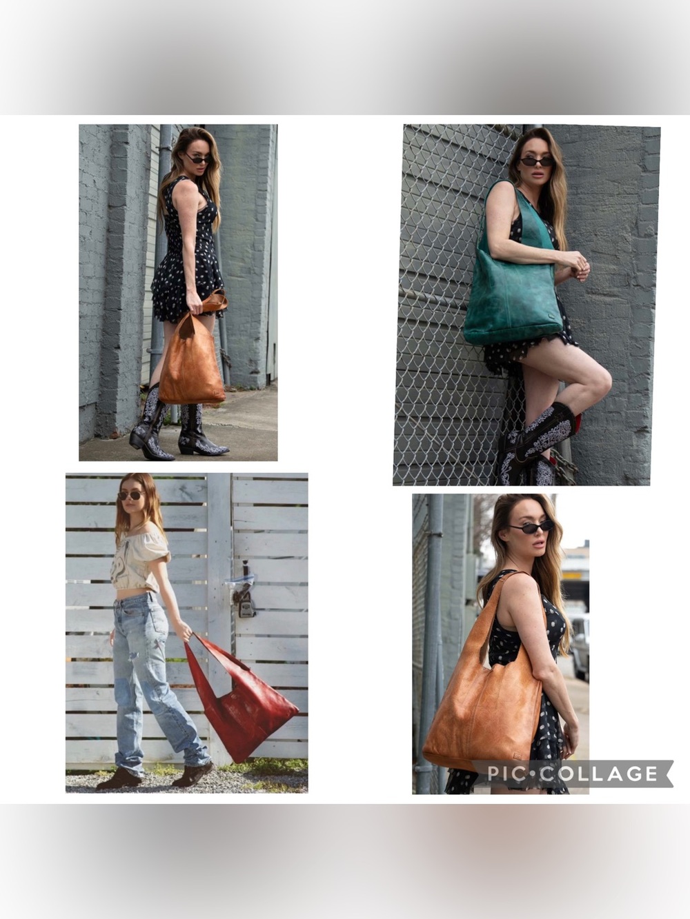 NWOT Bed Stu Leather Ariel Hobo Shoulder Bag Cool Sangria Tie Dyed Retail $249 - Picture 14 of 14